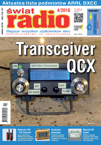 Świat Radio - kwiecień 2018 Świat Radio - kwiecień 2018