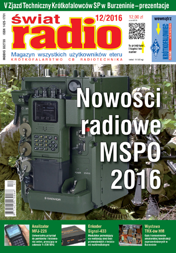 Świat Radio - grudzień 2016 Świat Radio - grudzień 2016