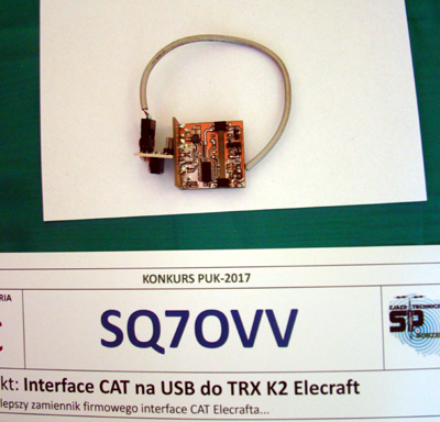 Interfejs SQ7OVV/M0IOF Interfejs SQ7OVV/M0IOF