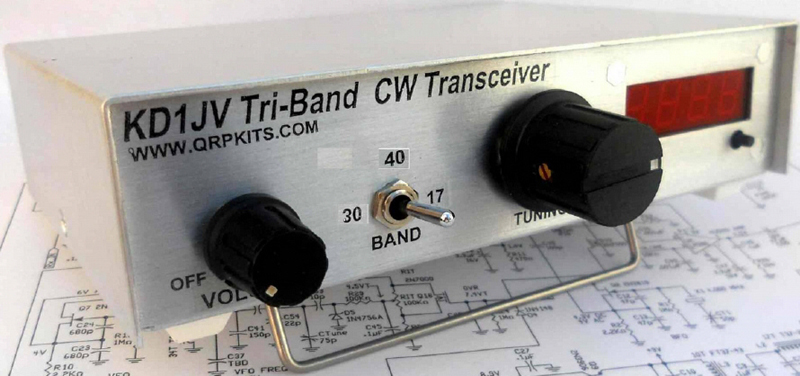 Transceiver CW wg KD1JV Transceiver CW wg KD1JV