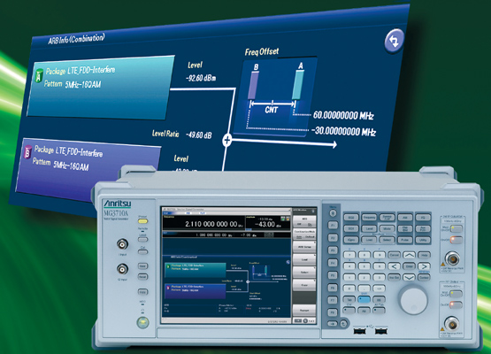 Anritsu MG3710A - generator do technologii LTE i WiFi Anritsu MG3710A - generator do technologii LTE i WiFi