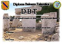 DIPLOMA BALEARES TALAYOTICA